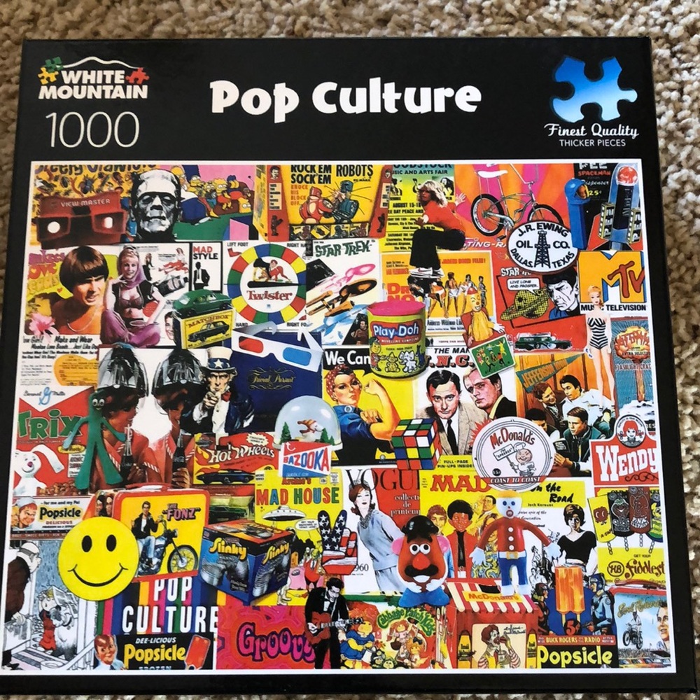 White Mountain Pop Culture puzzle